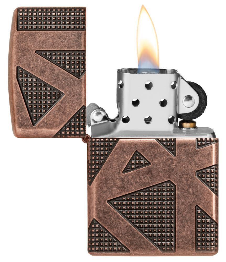 Zippo Armor Geometric 360 Design Zippo